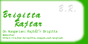 brigitta rajtar business card